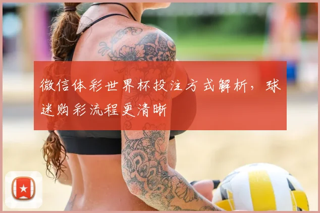 微信体彩世界杯投注方式解析，球迷购彩流程更清晰
